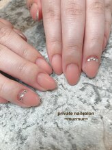 プライベート ネイルサロン マーマ(murmur)/シンプルネイル