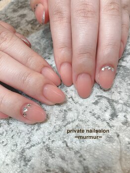 プライベート ネイルサロン マーマ(murmur)/シンプルネイル