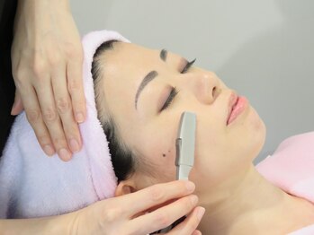 シャボン(Ladies Shaving Salon Sha☆bon)の写真/美肌シェービングで毛穴・くすみ・ニキビケア・肌艶UP♪【パック付シェービング+ヘッドマッサージ¥3500】