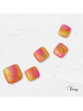 ヴェリー アトレ品川店(Very)/キラキラフットネイル