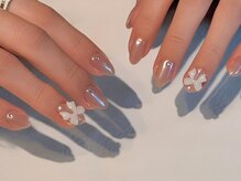 マルネイル 新宿店(MARU NAIL)/aurora mirror¥6,980