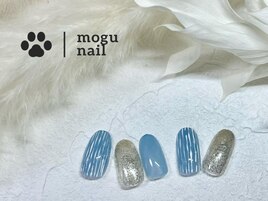 5.6月定額A  /ストライプネイル