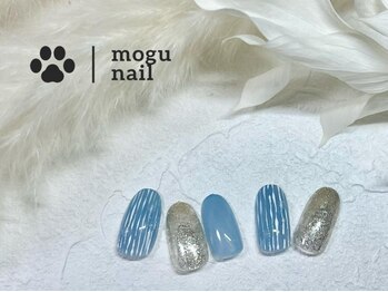 モグネイル(Mogunail)/5.6月定額A /ストライプネイル