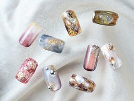 トレンドの秋ネイル☆