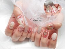 シャルム(Charme)/ツイード＆チェックネイル