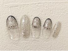 トータルビューティーサロン ドールズ(total beauty salon Dolls)/ラメフレンチ