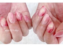 ネイルズレイ(Nails Ray)/桃ネイル