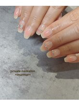 プライベート ネイルサロン マーマ(murmur)/チークネイル