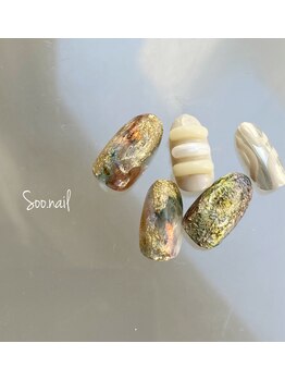 ソーネイル(Soo.nail)/11月定額ネイルトレンドデザイン