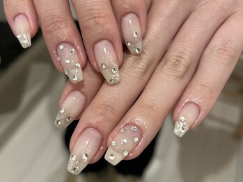 キラキララメグラデーション