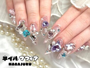 ネイルマフィア 原宿(NAIL MAFIA)の写真/【可愛いカラーとパーツmixでこだわり派1ランクup】最新種類など豊富にご用意◎欲しいパーツが見つかるお店