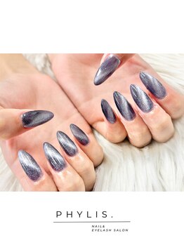 フィリス センター南店(PHYLIS)/マグネットネイル☆¥6900