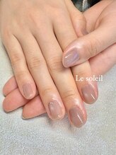 ル ソレイユ(Le soleil)/上品マグネットネイル　byあすか