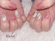 モア(moa)/フラッシュ　春ネイル