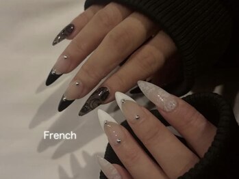 アイネイルズ 横浜EAST店(I-nails)の写真/欠けても焦らない♪どんな長さトラブルもお任せあれ◎ 1~10本、違和感なく長さを生成☆#横浜#パラジェル