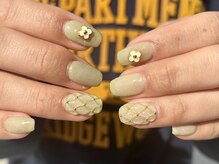 ネイルビジョルノ つくばみどりの店(Nail Begiorno)/キルティング　春ネイルフラワー