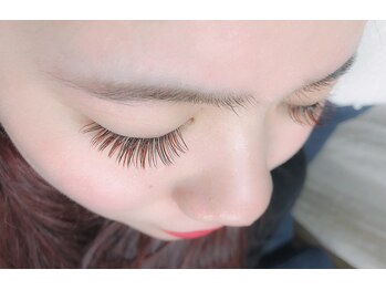 アールアール アイラッシュ(R.R Eyelash)/レッドブラウン×ダークブラウン