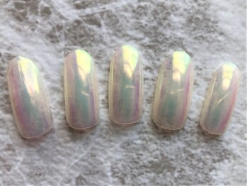 ラ クレア 津田沼店/オーロラネイル:ワンカラー