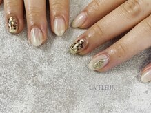 ラ フルール(La Fleur)/クリアニュアンスネイル
