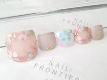 ネイルフロンティア 吉祥寺(NAIL FRONTIER)/桜囲みマットフット8980円～