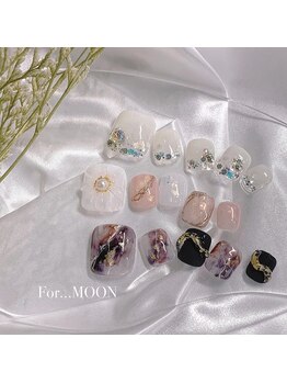 フォームーンネイル(For...Moon nail)/フットフルデザインコース