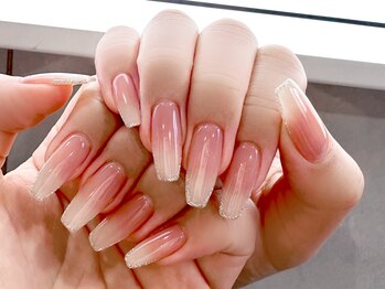 ネイルマジック 仙台一番町店(NAIL MAJIC)/囲みラメラインベイビーブーマー