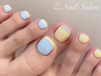 ゼットネイル(Z.Nail)/フットシンプルデザイン♪