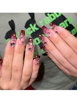 モレリア 心斎橋店(morelia)の写真/【個性&こだわり派artが◎】持ち込みデザインも◎他店ではできない一味違った海外風ネイルを是非☆