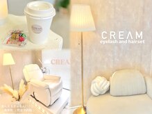 クリーム(CREAM)の雰囲気（都内感溢れるサロン空間♪眉毛まつ毛のお悩みお聞かせください）