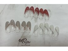 ネイルアンドアイラッシュ ビジュ(Bijou)/☆1月キャンペーンネイル☆