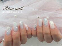 リノ ネイル(Rino nail)/ブルーアンビエンス80227