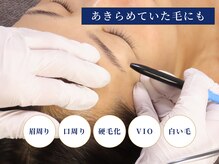オーダーメイド電気脱毛NOLTE【ノルテ】顔脱毛・眉毛脱毛・髭脱毛・白髪脱毛・VIO脱毛