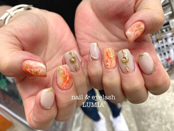 ネイル&アイラッシュ ルミア(Nail & Eyelash LUMIA)/ニュアンスネイル