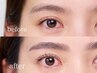 【6月限定】人気Ｎｏ1☆韓国風束感まつ毛パーマ＆眉毛アイブロウWAX