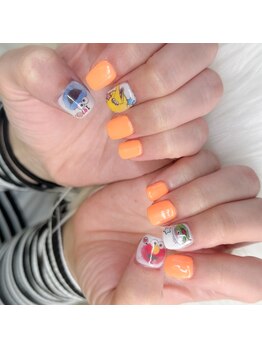 ソワ(sowa)/キャラクターネイル