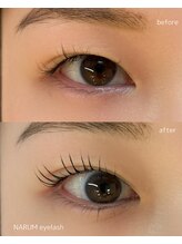 ナルム(narum)/上下まつげパーマ♪