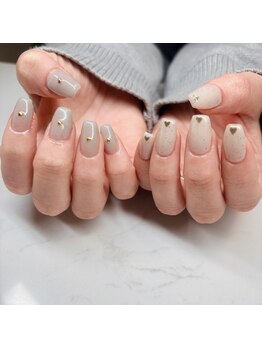 エンズネイル(O’s nail)/アシンメトリーネイル
