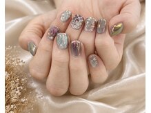 アキネイル(Akinail)/シンプルアート　￥4800