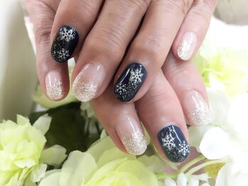プルミエ ネイル(Premier Nail)/大人気☆雪の結晶アート