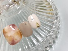 ネイルサロン カラーエイト(Nailsalon COLOR.8)/タイダイ・大理石・マーブル