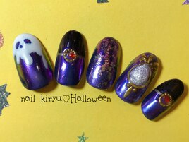 ハロウィンネイル♪