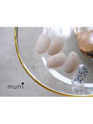 ニュアンス・フィルイン　muni NAIL　心斎橋