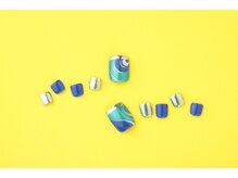 ヴァンネイル みなとみらい馬車道(VINGT NAIL)/*ブルー×シルバーミラー*