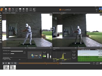 アザブ テン アンダー ゴルフ ジム(AZABU TEN_UNDER GOLF GYM)/Swing Catalyst DATA