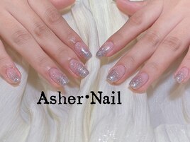 ラメグラデーション