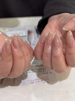 ロマンティックカラー(Romantic color)/ラメフレンチ 上品