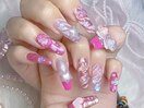 派手可愛ギャルネイル