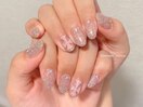 クロム×フラッシュネイル