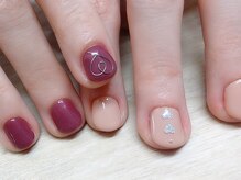 アミュリー ネイル アトリエ(Amury nail atelier)/ワイヤーハートネイル♪