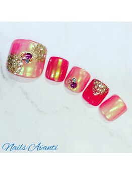 ネイルズ アヴァンティ(Nails Avanti)/定額フットジェル ￥8,800